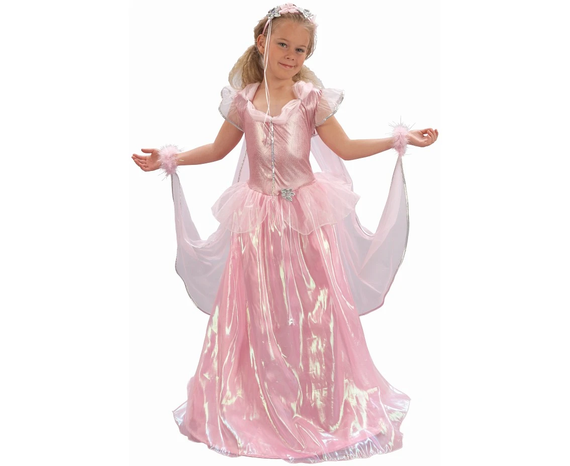 Role play-set for kids Fairy Princess (dress with wings, tiara), size 120/130 cm